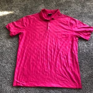Mens nike golf polo size l
